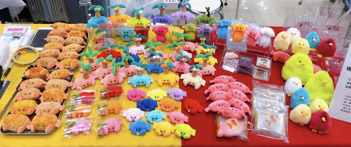 usani_san's tweet image. こんな感じです　ｶﾆ、乗りきりません

今回ﾔｼｶﾞﾆは箱があります　今から無限箱作り編を始めます