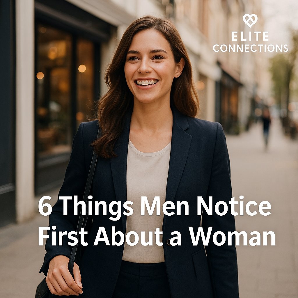 Dating Advice – “6 Things Men Notice First About a Woman”

Read the full article: eliteconnections.com/6-things-men-n…

Contact Elite Connections today at 1-800-923-4200 or visit eliteconnections.com to schedule your complimentary match consultation.

#EliteConnections #EliteSingles