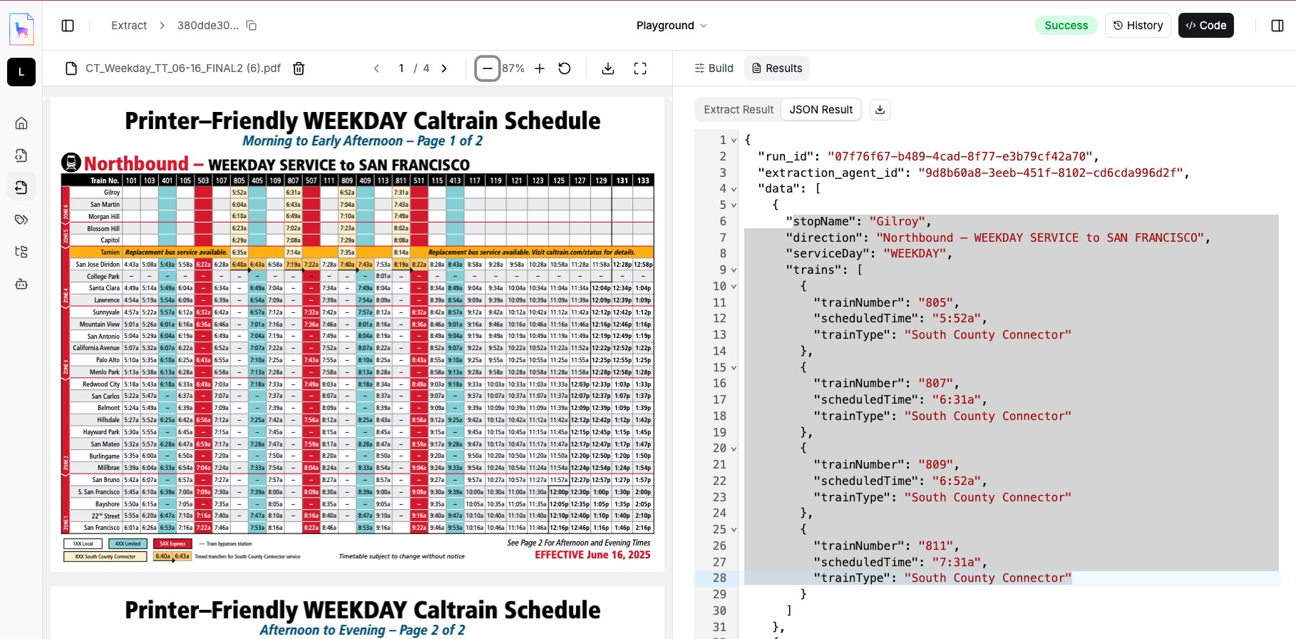We’ve created a specialized agent tuned for row-level table extraction 🧩🤖 A lot of document workflows involve converting a complex table in a ....