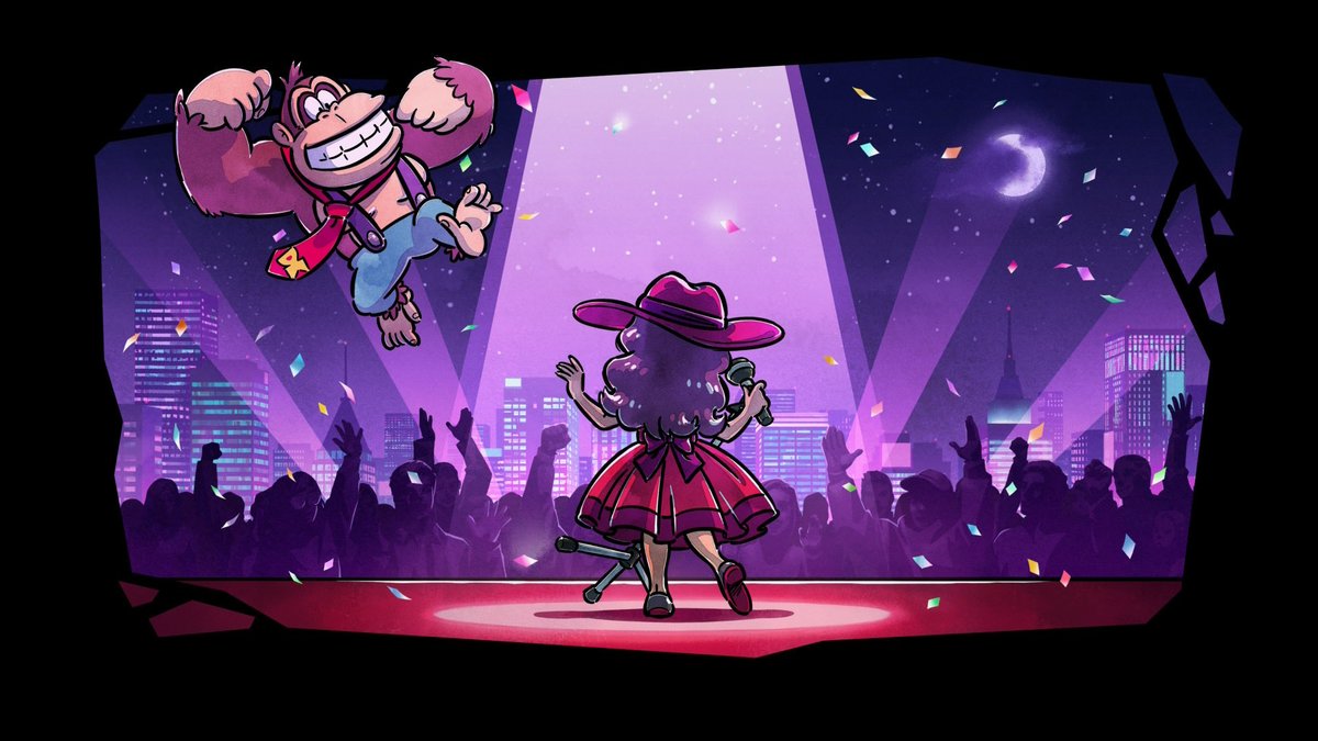 MingSlap's tweet photo. After 40 hours of #DonkeyKongBananza , reached the post ending. 10/10. It is like mario odessy but better . U can basically destroy 80 % of the field while listening to damn nice ost. It totally deserved the nominated goty. A game everyone could enjoy. https://t.co/GGc0VkPPnF