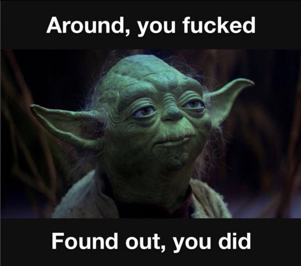 mtntallpaul's tweet image. FAFO