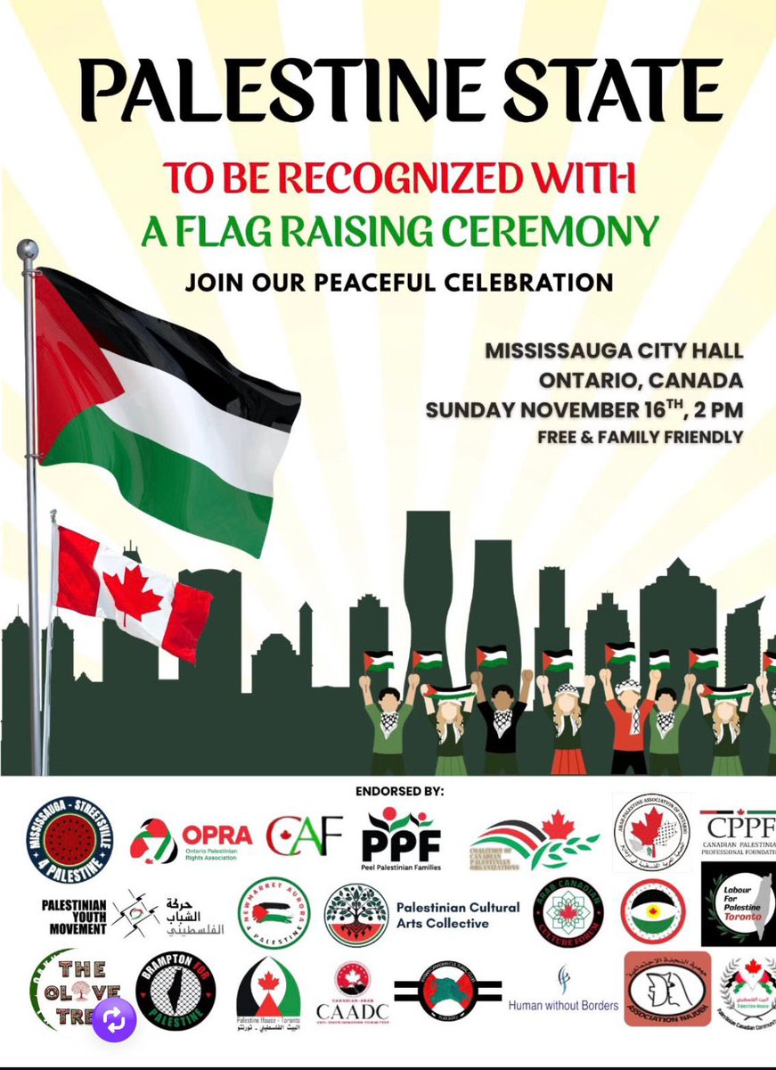 Canadians Against Oppression and Persecution(CAOP) tweet media