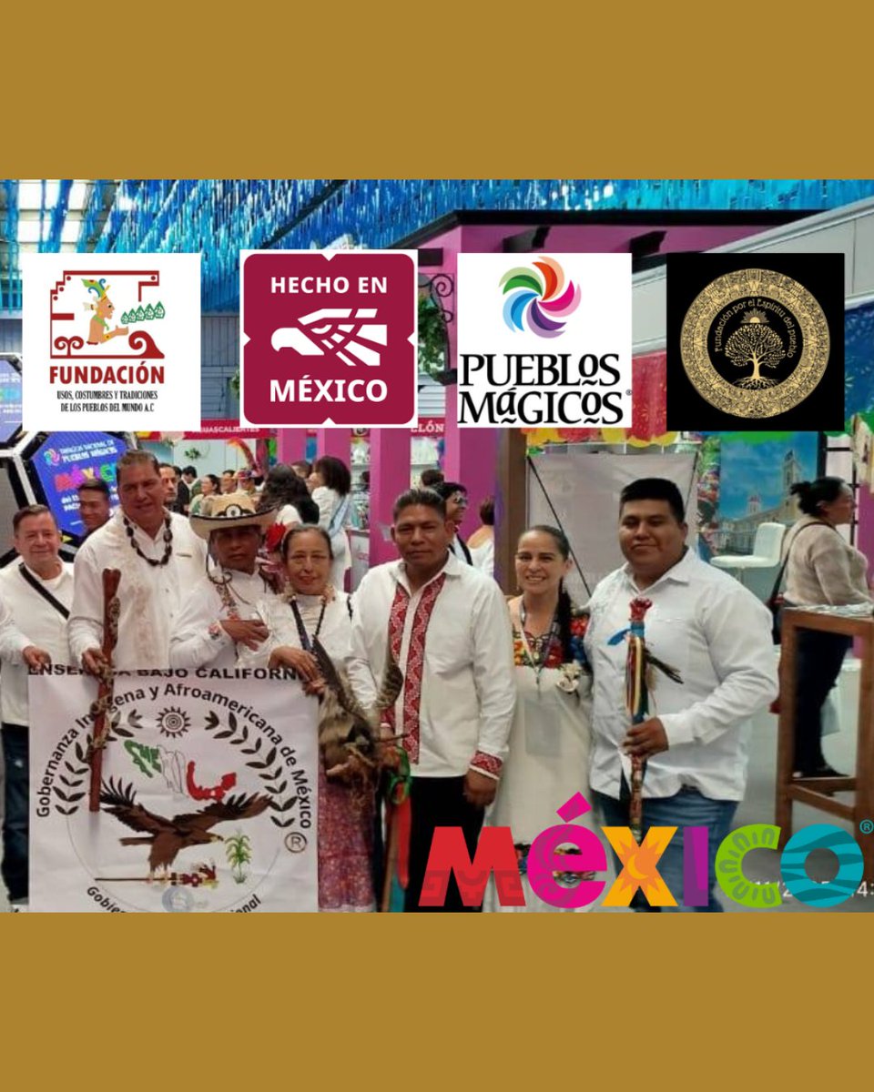 EspirituDelPueb's tweet photo. ✨ En el #TianguisdePueblosMagicos se firmó un convenio histórico entre el "Gobierno Indígena Nacional", de la @fundacionusos y Costumbres y la  @SECTUR_mx; fungiendo como testigo de honor nuestro líder Miguel Flores Jiménez.

@juliomenchaca_  @JosefinaVM @Cemefi @ClaraBrugadaM https://t.co/Y5Rph516wE