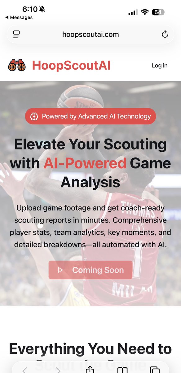 hoopscoutai.com the scouting piece coming soon!!!