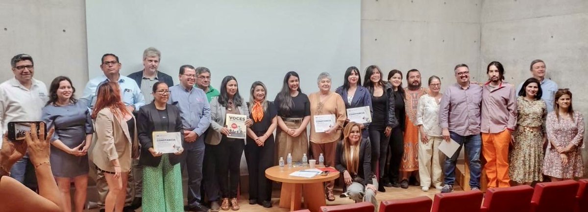InstitutodePro's tweet image. Personal de este #InstitutoDeProtecciónSinaloa asistió hoy al foro “Libertad de Expresión Bajo Fuego: Desafíos y Alternativas para Sinaloa”, organizado por @IniSinaloa.

Agradecemos este espacio de reflexión y análisis en torno a la #LibertadDeExpresión en nuestro estado.