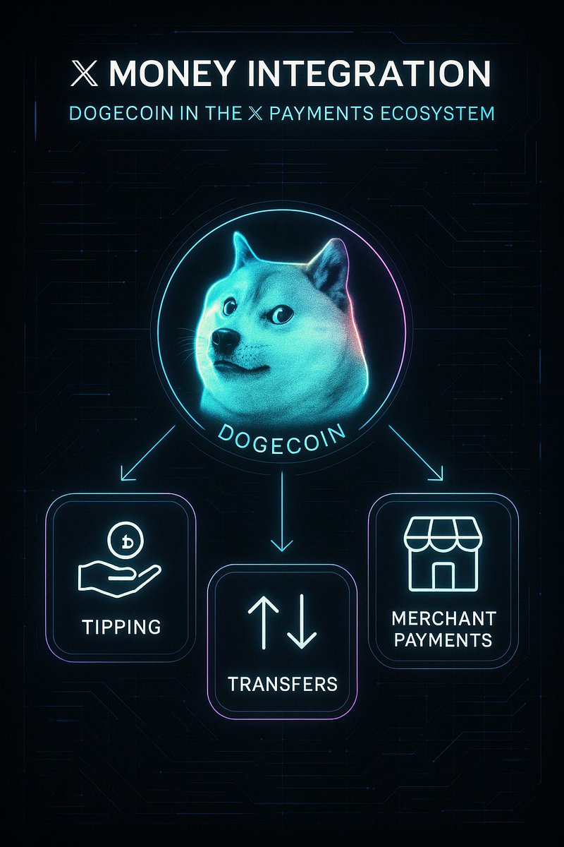 XMoney with Dogecoin integration is the best thing I can think of on 𝕏.  Doge Tipping, swift international transfer, and merchant payments, all on 𝕏 !