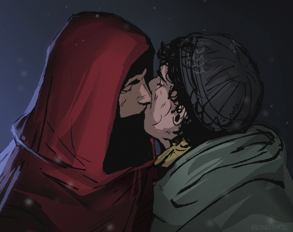 And I saw sparks #clancybearer #cliqueart