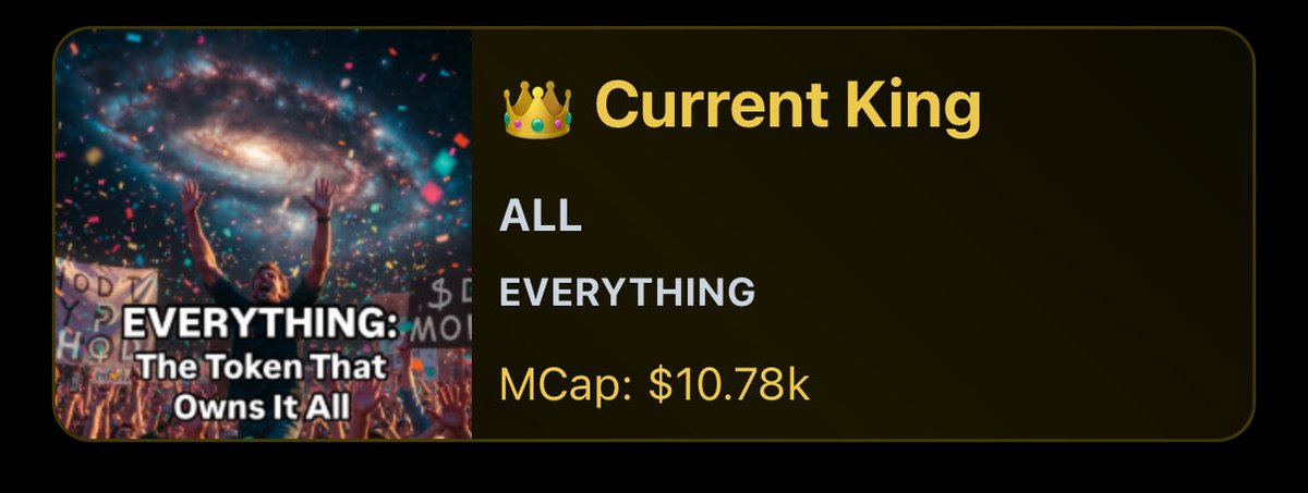 TheDonOfShilln's tweet image. 🚨 super gamble play 🚨 

The DEV wants to flip @PLSnothing coin which is nothing 

Pump .tires coin 

$ALL EVERYTHING 

CA

0xd11E488258E3cbfa74D9Dab821570d529d503036

Weekend vibes let’s bond it #PulseChain $PLS