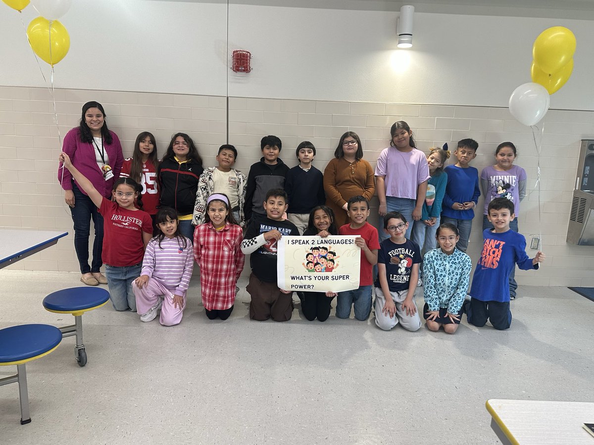 Scotsdale_YISD's tweet image. 🦸‍♂️Scotsdale Cadet dual language students ended the week with a celebration. Students tackled a rigorous Summit K12 test checking language knowledge. What’s your super power? 🦸‍♀️At Scotsdale…#CadetsExcel