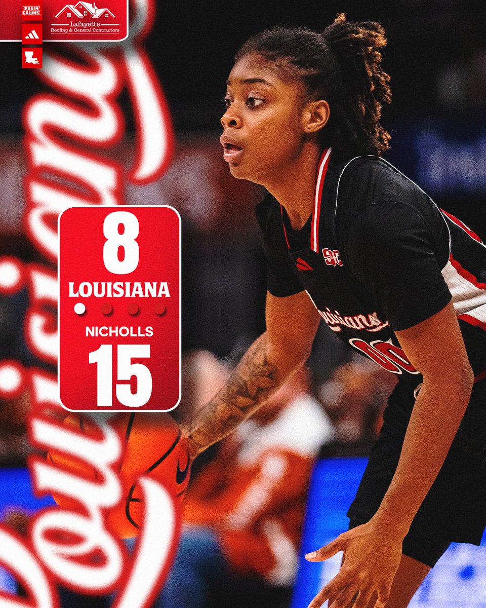 🔴⚪️⚪️⚪️

📺 [𝗘𝗦𝗣𝗡+] ragncaj.co/wbbtv1114
📻 [103.3 FM/1420 AM] ragncaj.co/wbbradio1114
📈 ragncaj.co/wbbstats1114

#GeauxCajuns