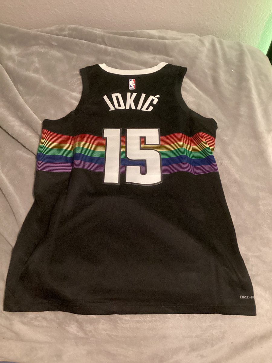 Got my City edition jersey! 😍 #MileHighBasketball