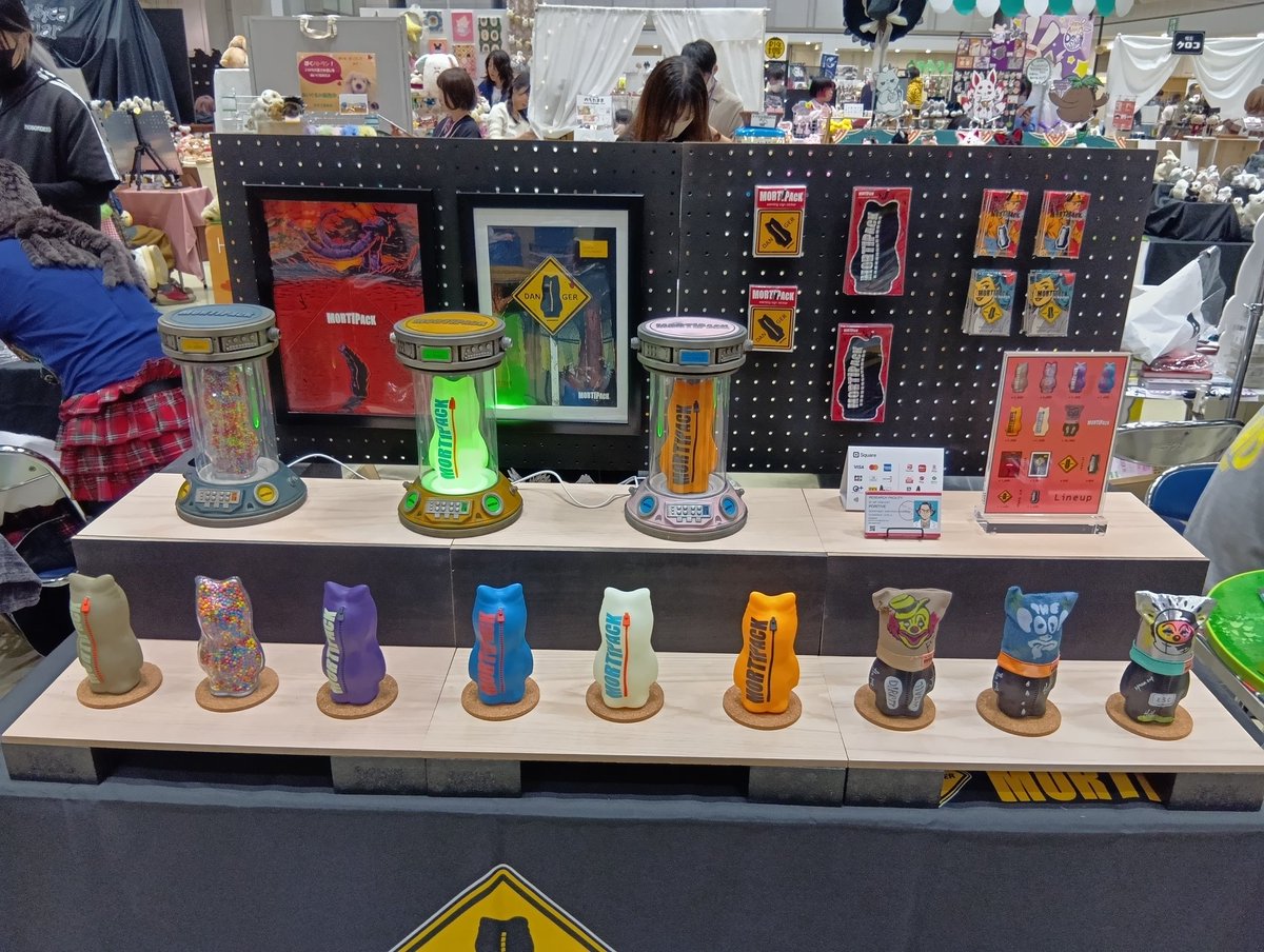 設営なんとか間に合いましたわぁ。テーブルサイズ小さくしたけどなんとかまとまった気がする!

本日はよろしくお願いします!