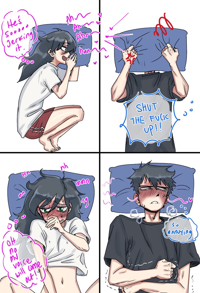 He didn't intend to learn the difference. #incest #watamote #TomokoKuroki #TomokiKuroki