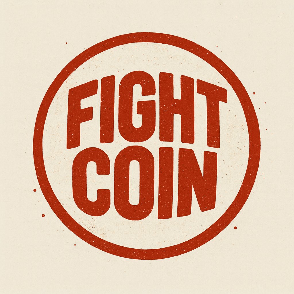 fightcoin2's tweet photo. If you’re tired, fight.

If you’re scared, fight.

If you’re broke, fight twice. 

$FIGHT https://t.co/32WeZLqAth