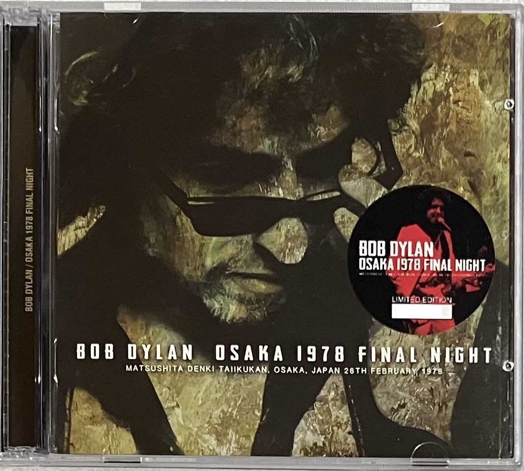 ディラン、1978年2月26日の大阪公演最終日をAUD収録したLH盤。以前から