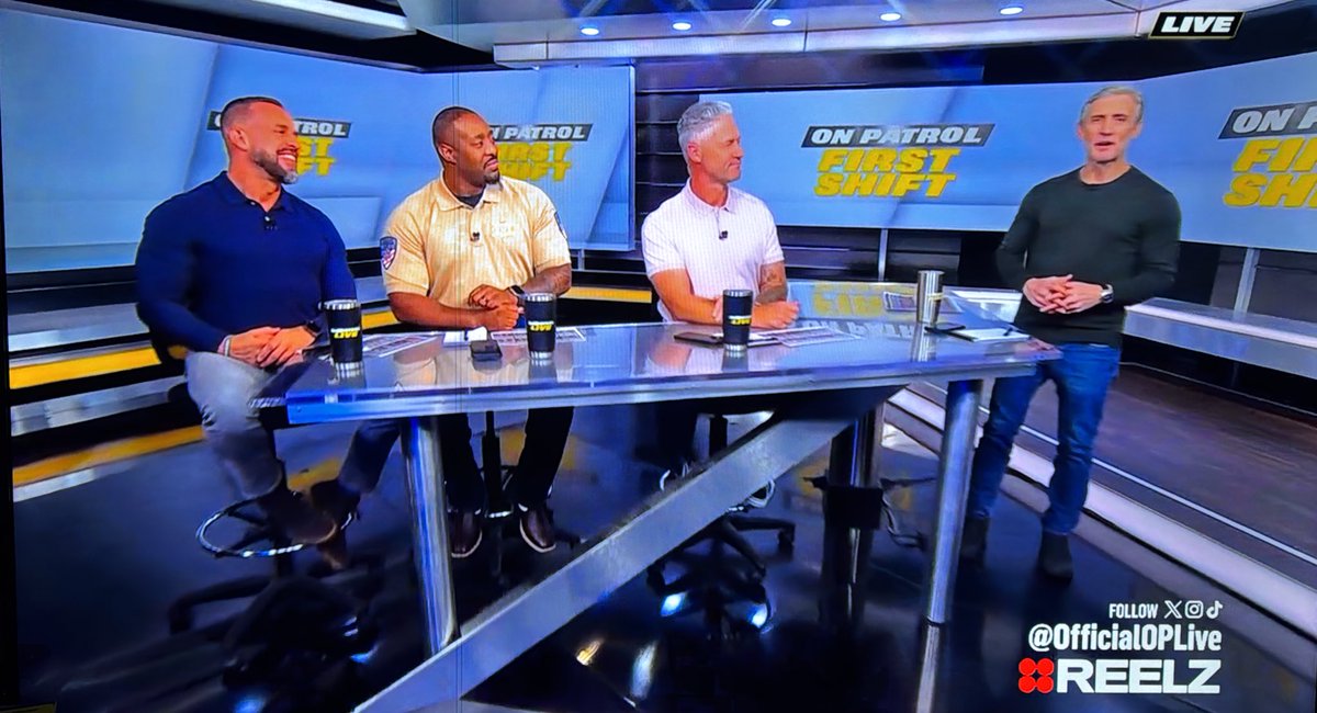 MrKingCoop's tweet photo. Great to see Sean “Sticks” Larkin & Sheriff Tommie Johnson III back on the show. #OPLive #OnPatrolLive #OnPatrolNation #OPNation #OPLNation #OPLiveNation #LEOs #OPLReelz #OPFirstShift #OnPatrolFirstShift https://t.co/NbYEihM1Pj