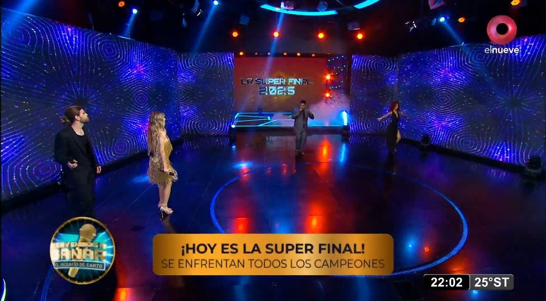 HOY ES LA SUPER FINAL 🎉✨️🎶🎤
#BienvenidosAGanar