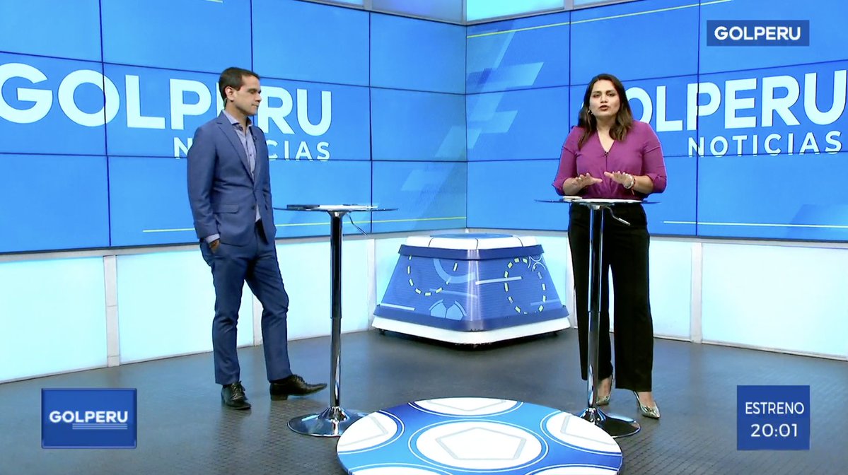 ⏰ #Ahora ¡Inicia una nueva edición de #GOLPERUNOTICIAS! <a href="/BrunoGinocchio/">Bruno Ginocchio</a> y <a href="/kchocano16/">Karla Chocano</a> nos traen toda la información del fútbol nacional e internacional. ¡Sintoniza ya el 14 o 714 HD de Movistar 📺!