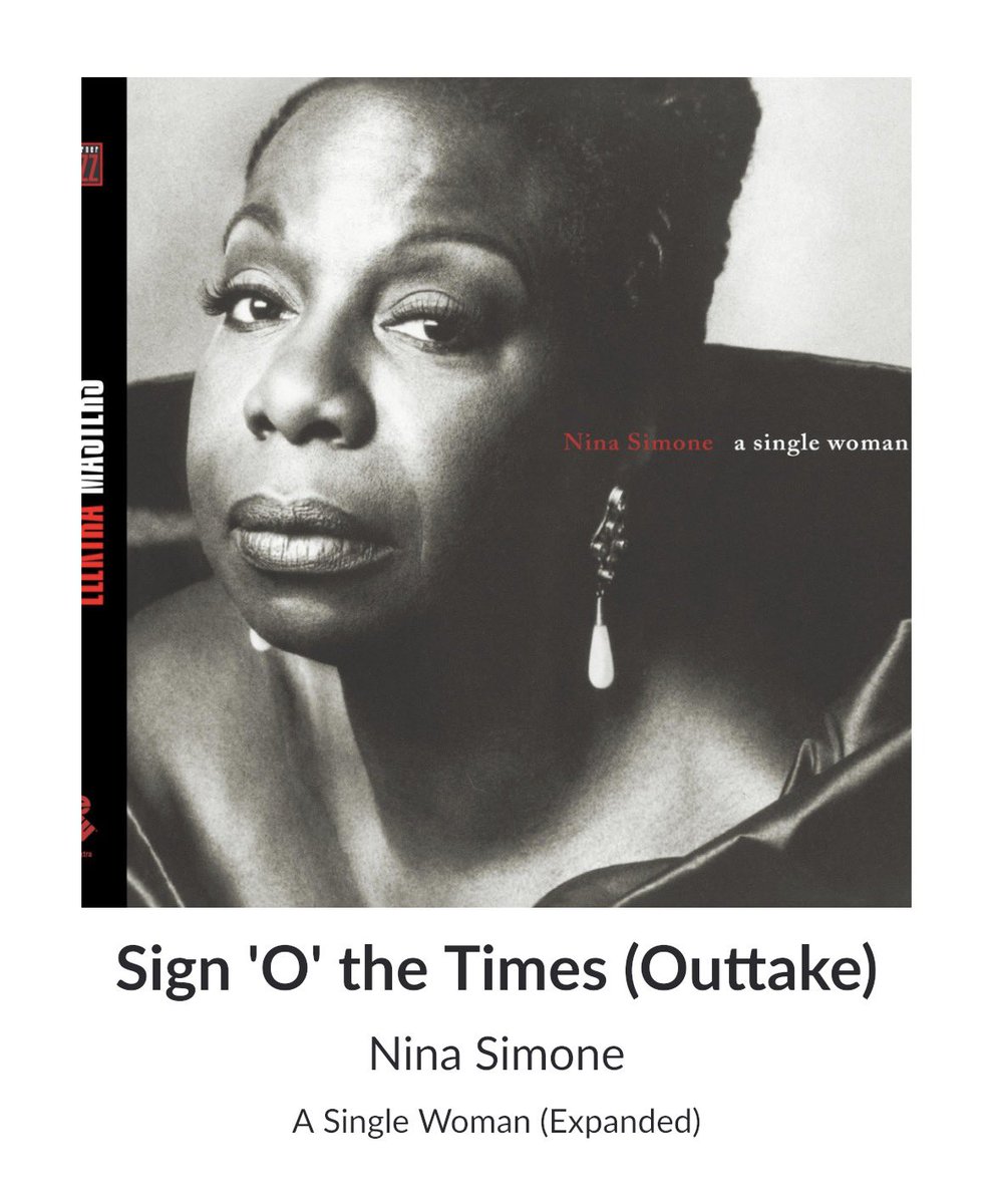 カッコ良すぎるのよ。
歌詞のNate の箇所が Nina になってるのも良い。
#NinaSimone #Prince #SignOtheTimes