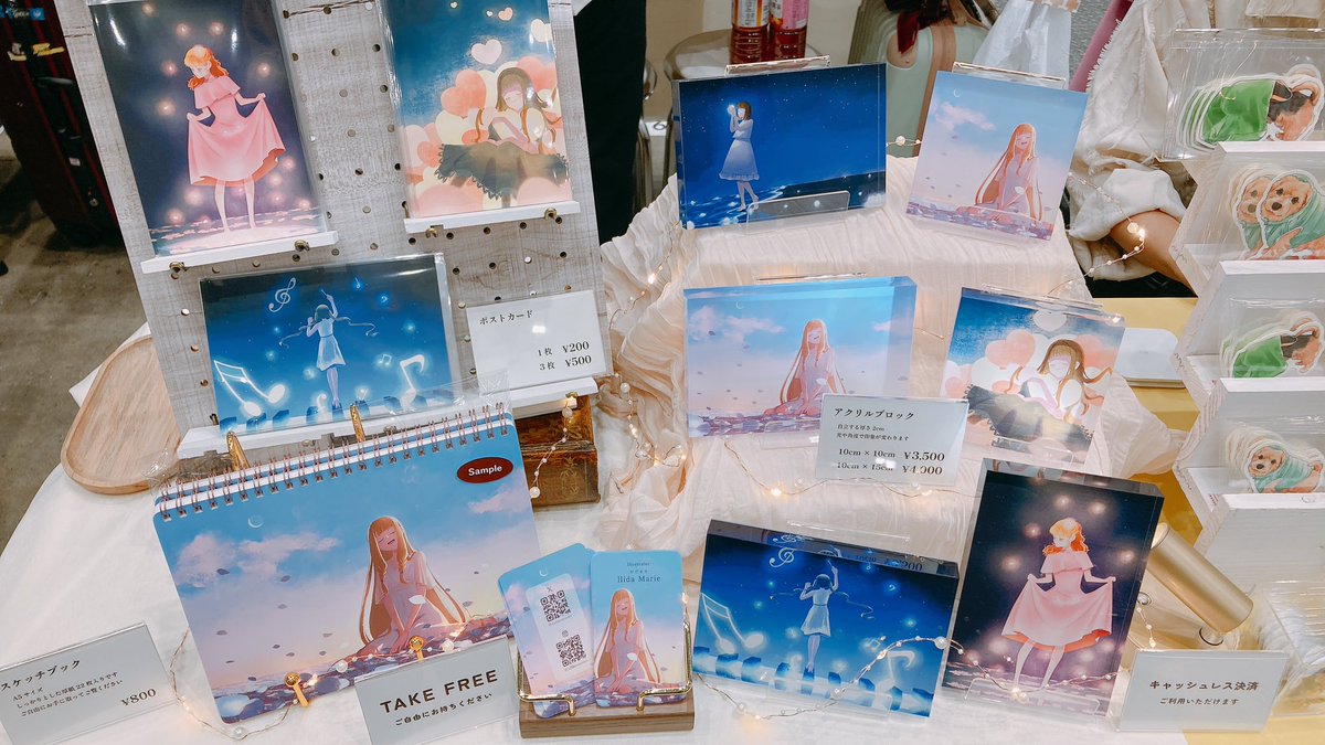 設営できました！
西館1階E-272でお待ちしております！
#デザフェス62