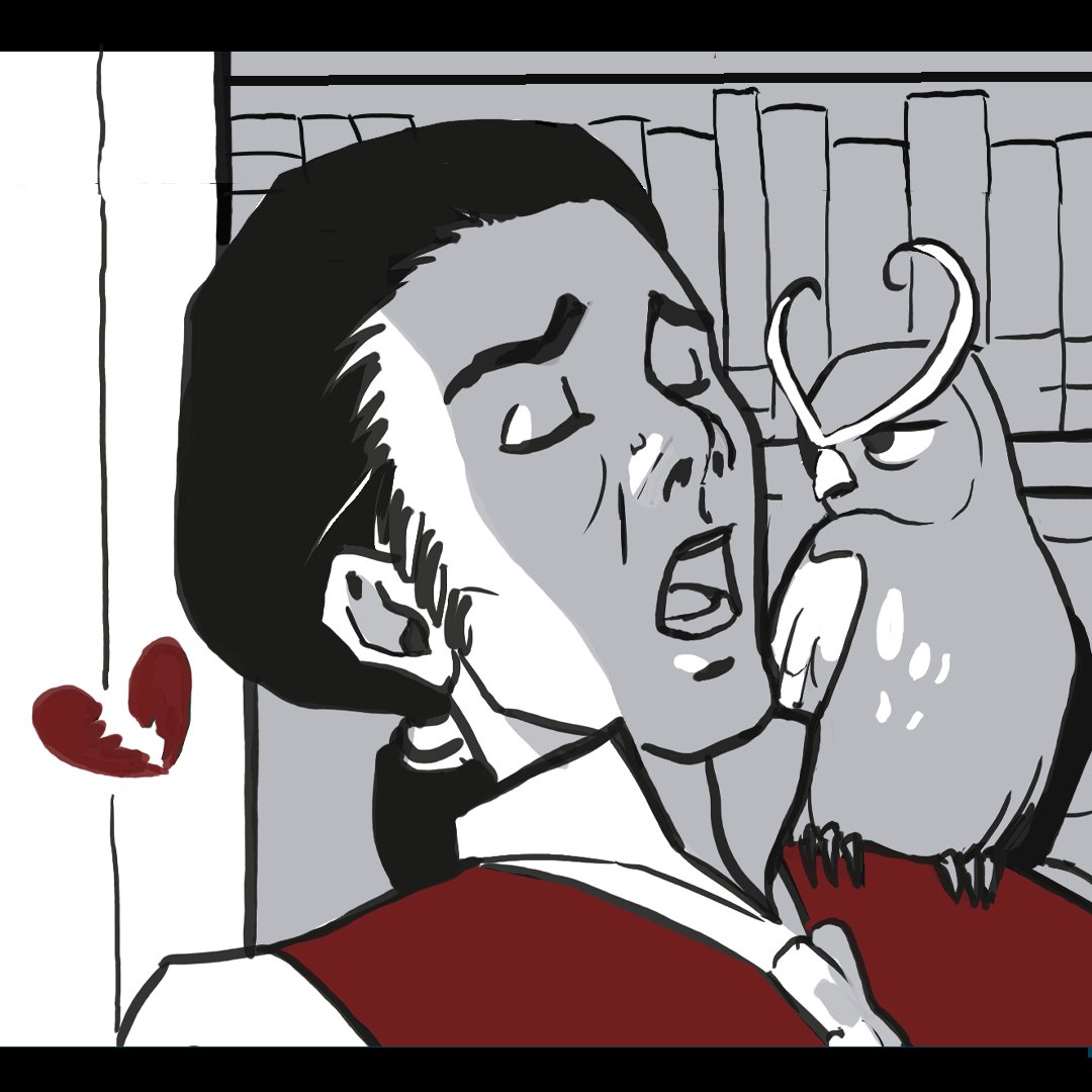 MartyPignedoli's tweet photo. I want to test this social for a little comic strip that I'm creating on IG to help me get restarted with drawing.
It's a webcomic that came out of nowhere and I still don't know where it's going to end up. It's just for fun!
1-3 
#oc #comic #webcomic #digitalcomics #Owl #drawing https://t.co/9XfwfQ3LT9