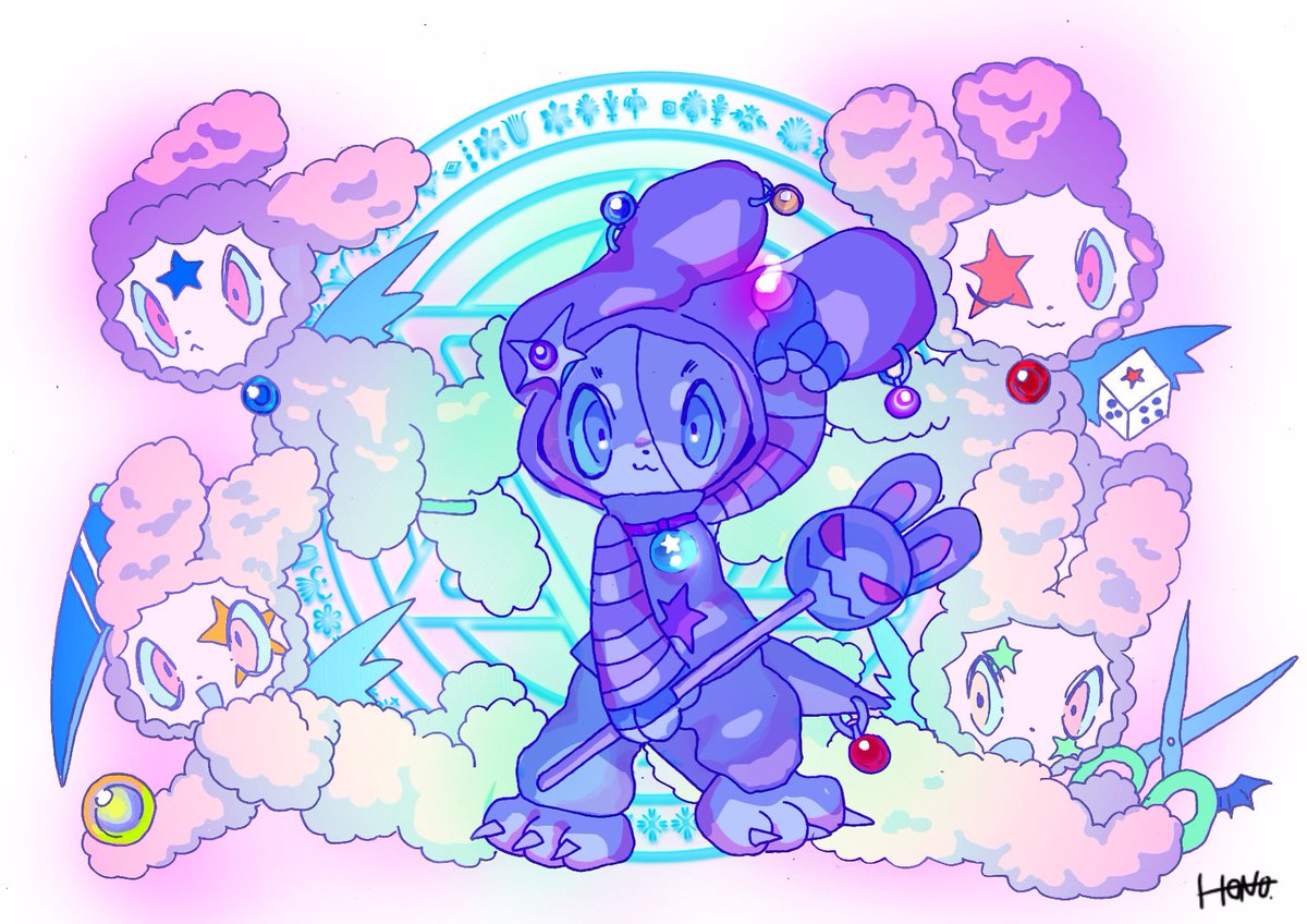 spirit summoner

#絵柄が好みって人がいればいいなぁ #絵描きさんと繋がりたい  #illust 
#furryartist