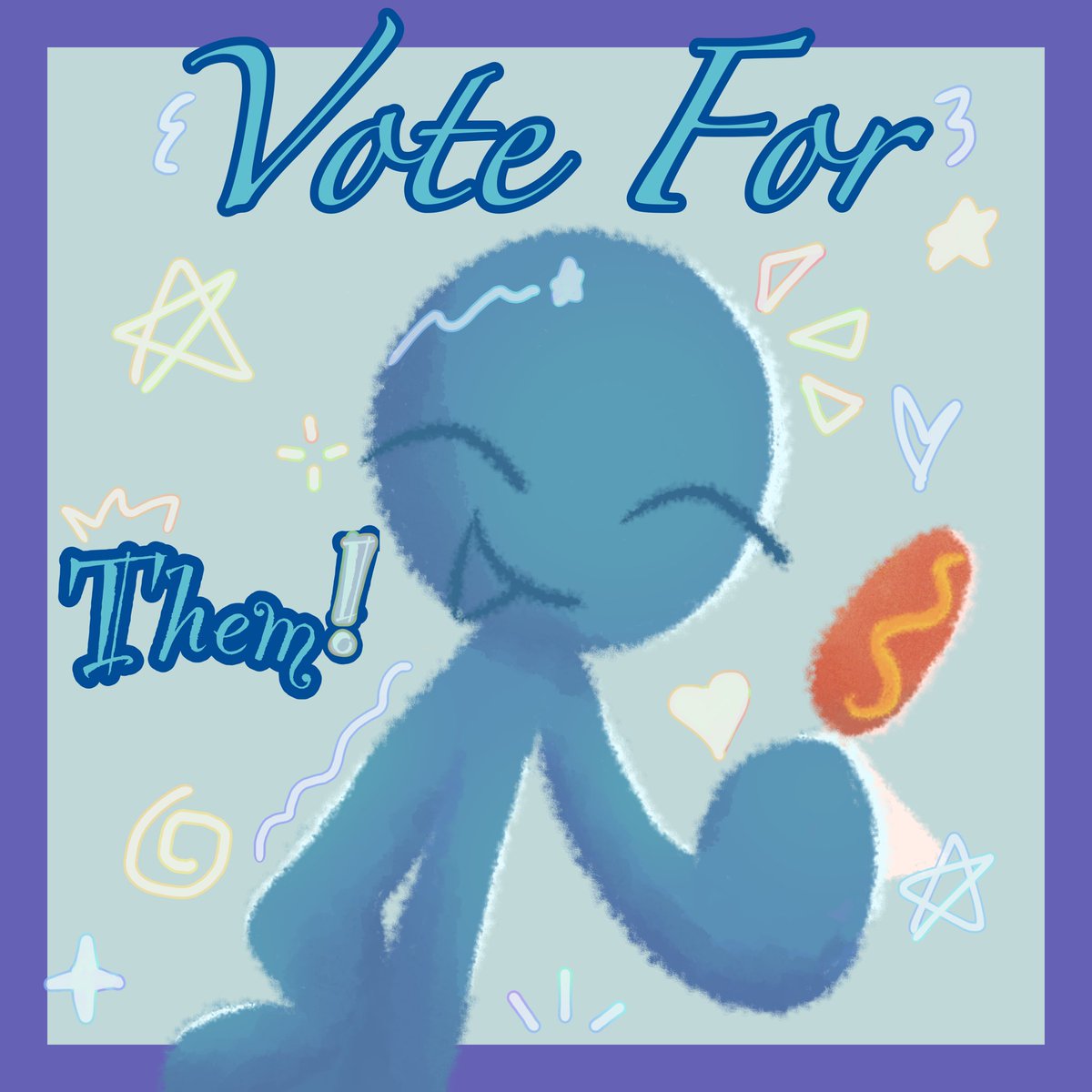 ChipCoffee55's tweet photo. You should vote for Corn dog guy Costumer, i make free doodls pls https://t.co/KjRpEcKE2C