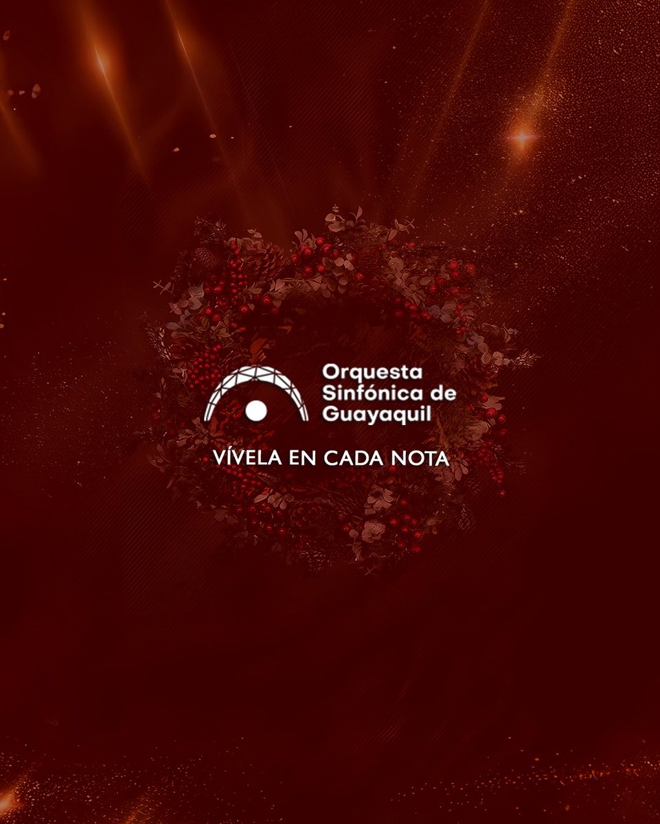 🎅La Navidad llega en grande con la Sinfónica

Prepárate para nuestra Gira Navideña, un recorrido musical que reúne el mejor repertorio de la temporada en un mismo espectáculo, presentado en tres teatros distintos 🎟️