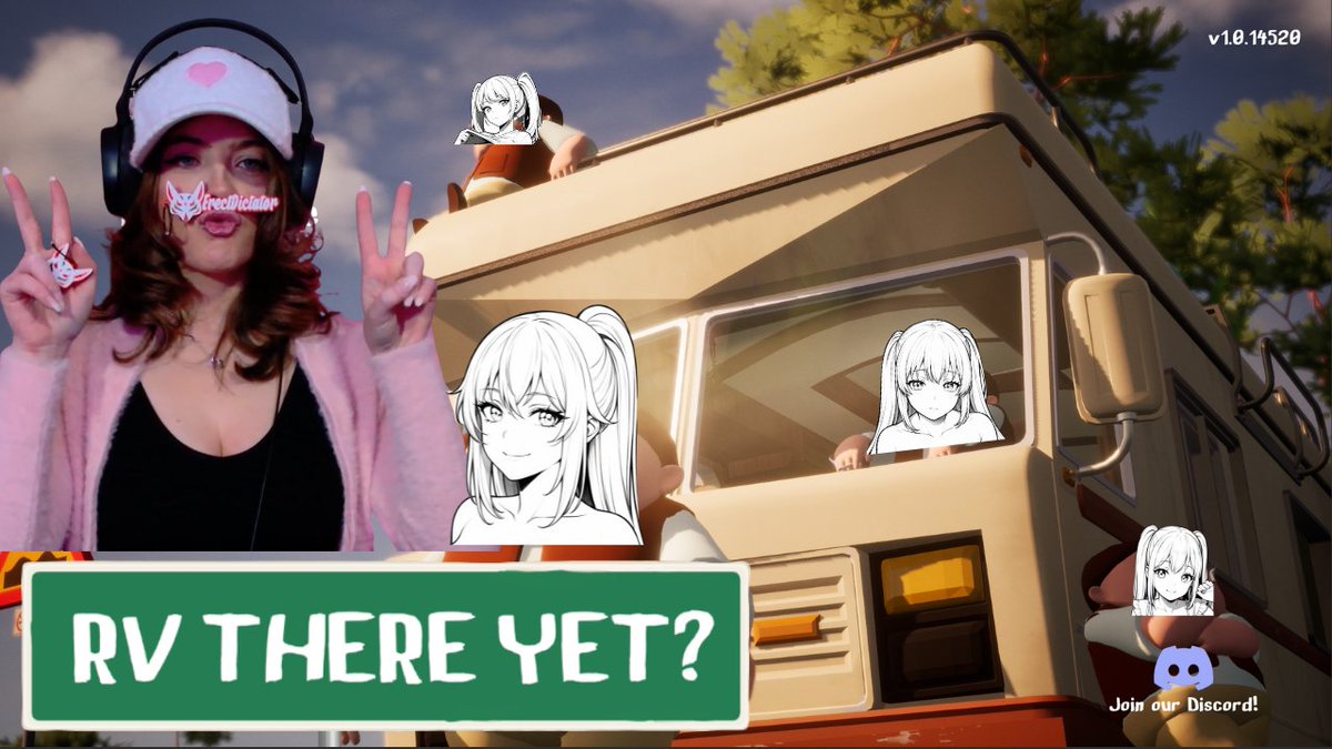 ErectDictator's tweet image. LIVE - Kick.com/ErectDictator

Tonight I am having some fun on &quot;RV There Yet&quot; with my Waifus. Can me and my Waifus make it to our destination? Tune in to fine out