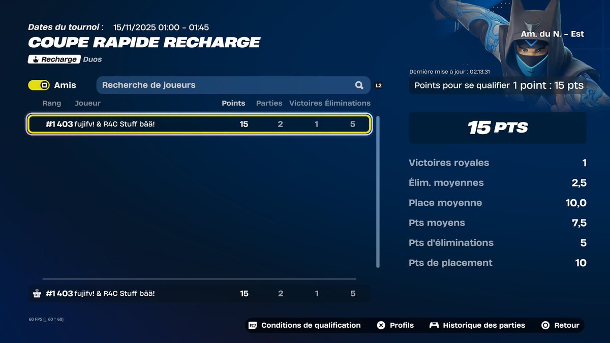 QUAL NA RELOAD W/<a href="/R4C_Stuff/">R4C stuff</a> 
25 MINUTES LATE