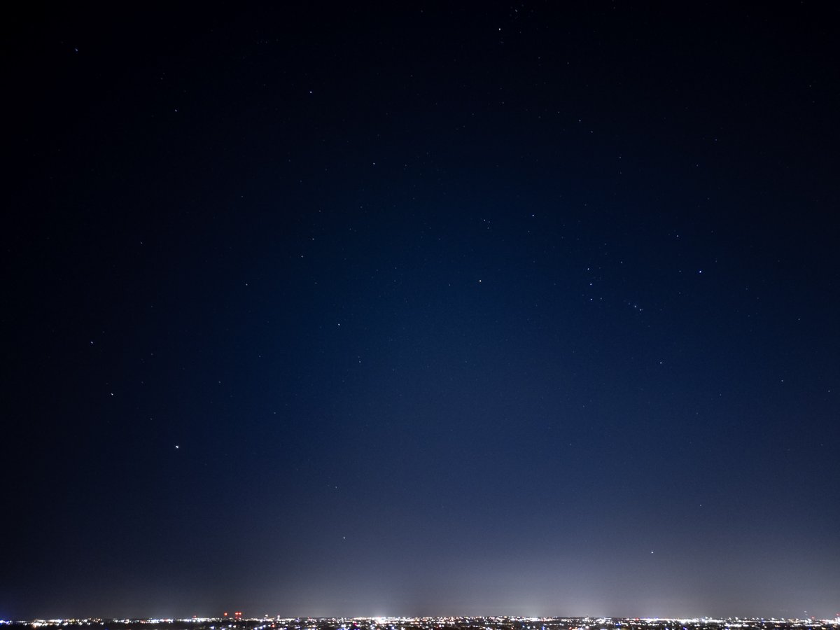 Finally  posting my “aurora photo” from the other night! …just kidding. I missed  it. But at least the clear skies over our backyard didn't disappoint!