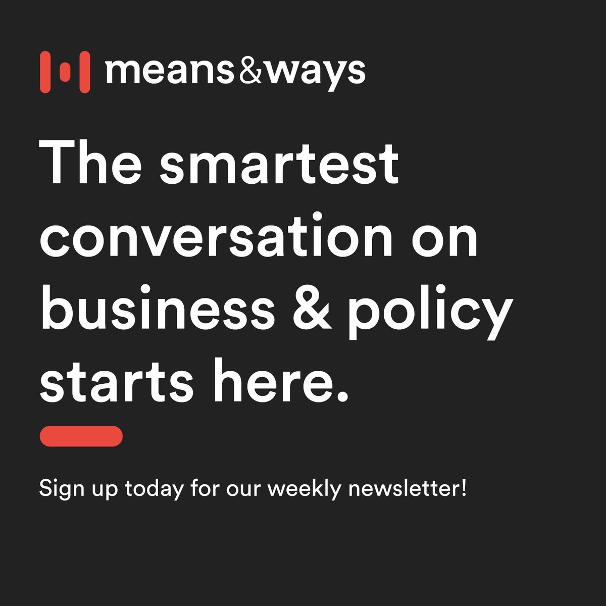 meansandways_ca's tweet image. This week&apos;s newsletter is out now, with news and analysis on the #MajorProjects of national interest and more. Highlighted stories:

⮕ Trudeau hangover holds investors back, ‘bold action’ needed to transform economy, says @CdnChamberofCom President and CEO Candace Laing
⮕…