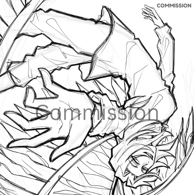 hailey_vt3's tweet photo. Working on this artwork for my client over discord! #sketch #commissionsopen #WIP https://t.co/qxabC7Sxkd