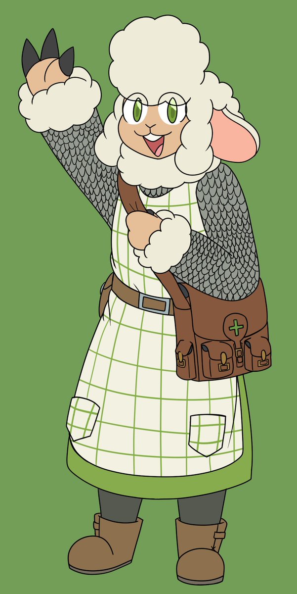 WizardCorgi's tweet image. Good ol mimzy! A #dnd5e ref pose :p