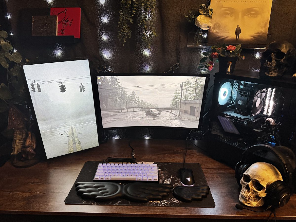 just wanted to post some pc upgrade pics... the signed ian albums can make this dpr related i guess 🙂‍↕️