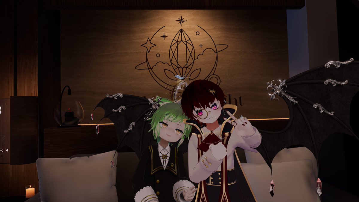 duet_VRC's tweet image. ずっとお声可愛いなぁと思ってたkonoriさんに寝かしつけてもらったのだ！大大大満足(*´ω｀)
#LabradoNight