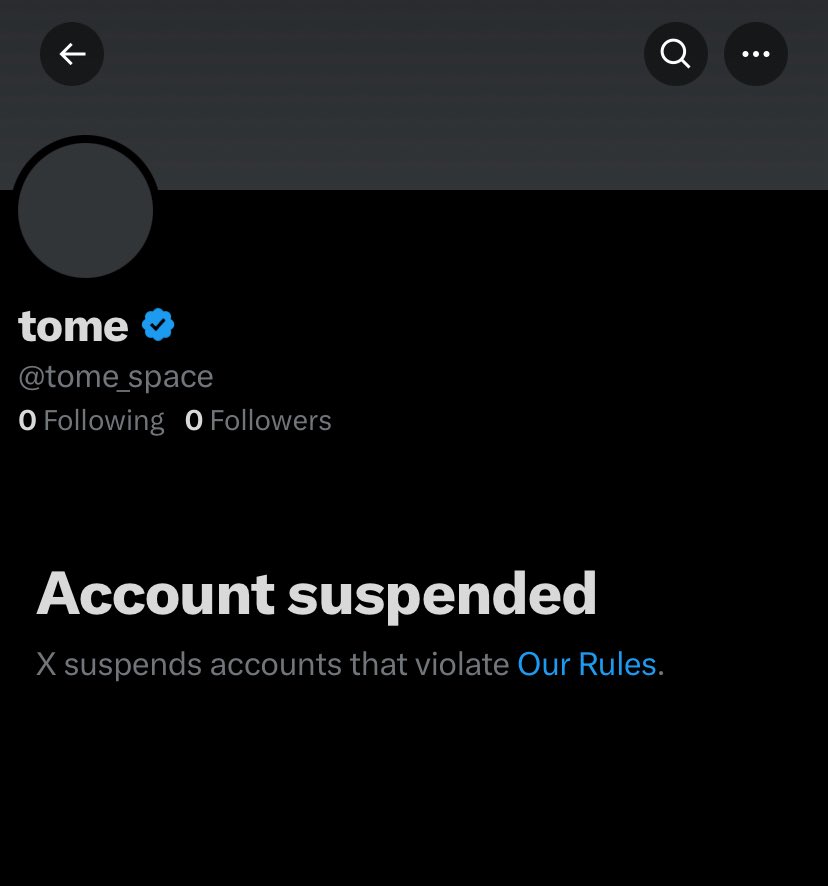 Tome tweet media