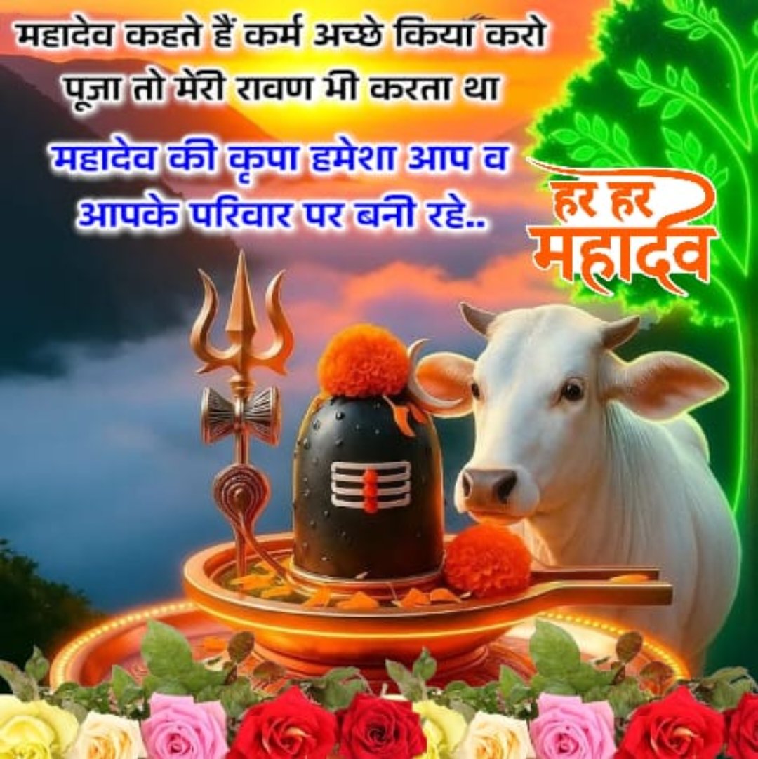 हर हर महादेव
#HarHarMahadev