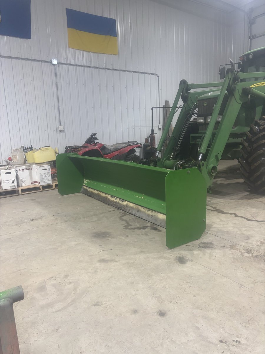 Like factory. Plasma torches never cease to amaze me how easy they make cleanup vs a oxy/acet torch. Should cut a couple hours off bin yard cleanup without losing the angle for the yard.