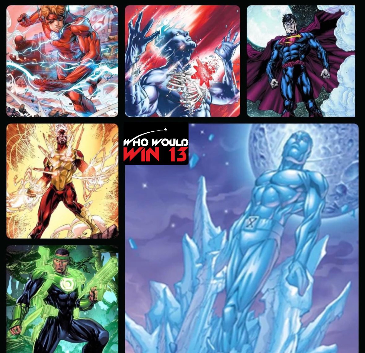 #IceMan runs the #DC Gauntlet‼️❄️❌

R1. John Stewart🏮

How far does the Mutant get, and why⁉️

#whowouldwin #deathbattle #trending #viral