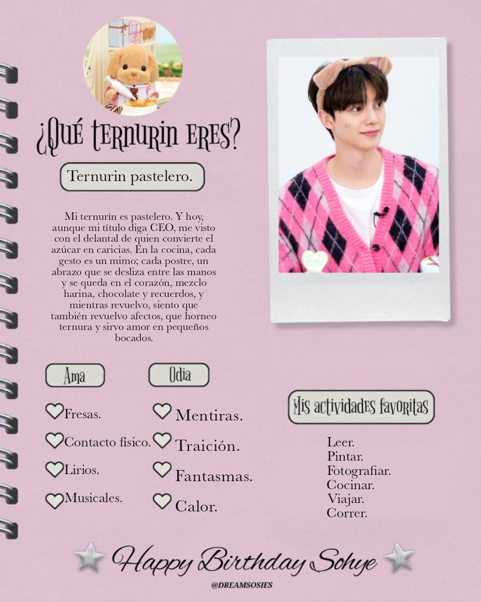 ❤︎  SOHYE BIRTHDAY PARTY

es hora de subir la actividad. 

#Birthdayternurin