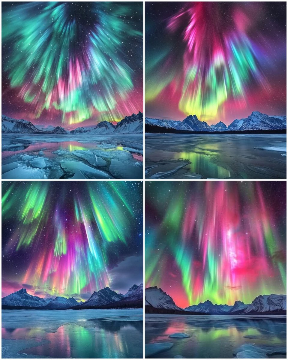 InterestingSci1's tweet image. Good morning have nice day 
Incredible view of Aurora 💙