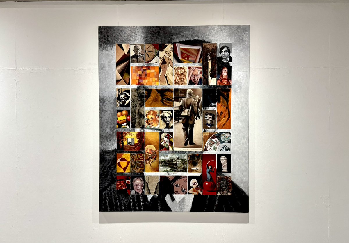 星山耕太郎　油彩　「慧可」　6号 星山耕太郎 油彩 「慧可」 6号 星山耕太郎 油彩 「慧可」 6号 星山