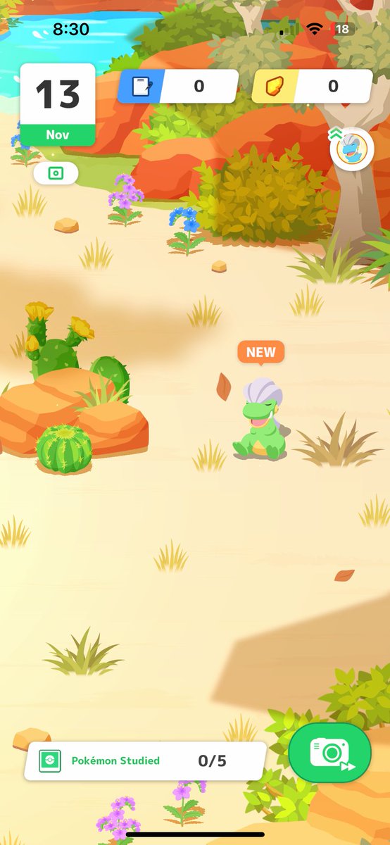 My FIRST encounter with a Bagon in the new area, and it’s shiny?! What!? #pokemonsleep #shinybagon