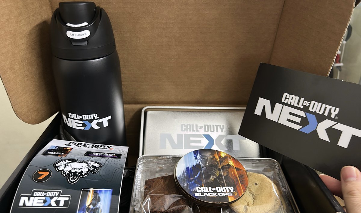 baettv's tweet image. Time to relearn COD on stick im excited!
I wanna take you for a ride!🎶

Loved being part of the CODNEXT Event!
THANK YOU @Activision @CallofDuty @CODE4Vets for gifting me the PS5 Black Ops 7 codes, the #CODELegacy Tracer Packs that 100% net proceeds go to Call of Duty Endowment!