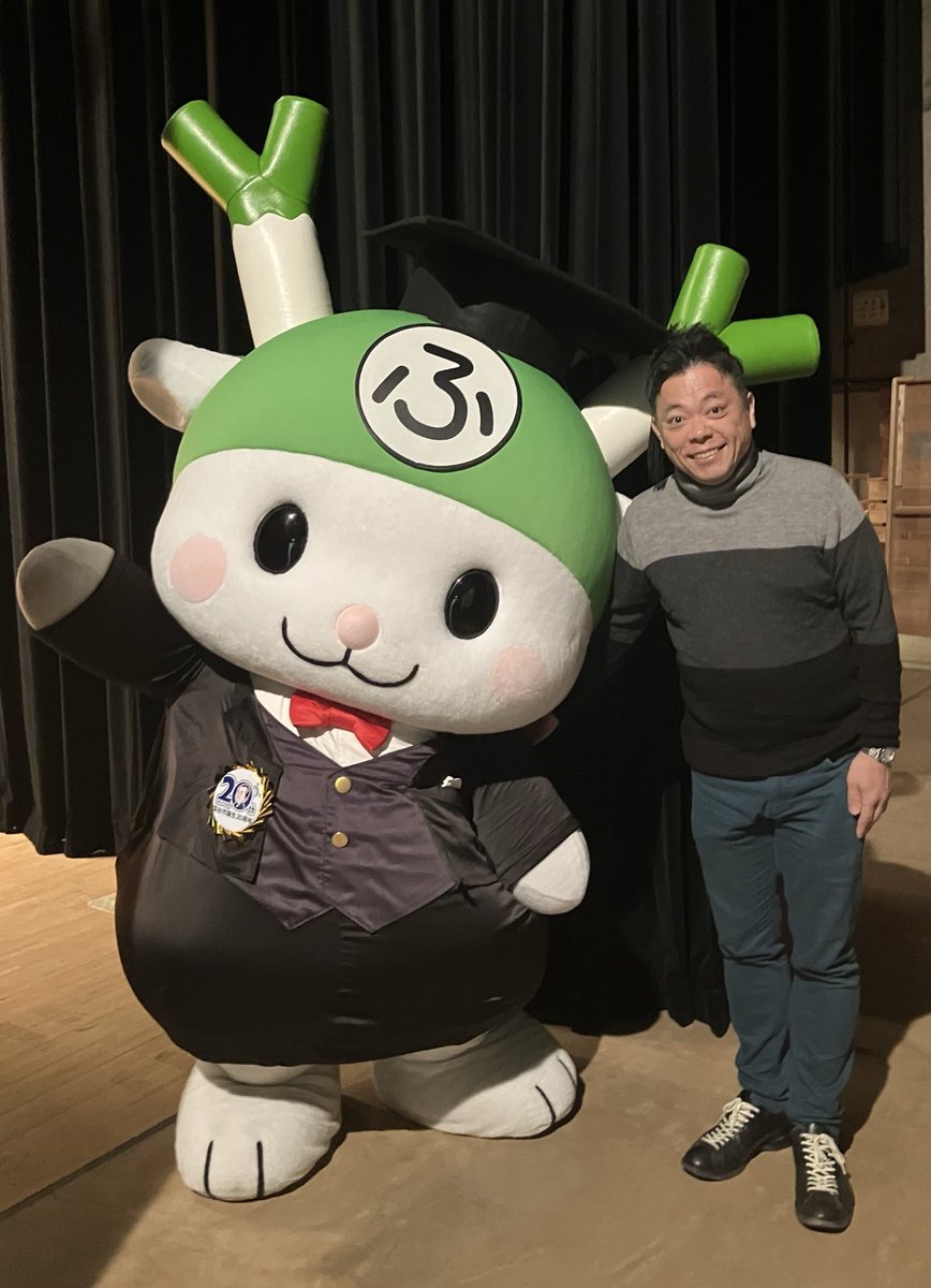 深谷の2大アイドル
#ふっかちゃん　#古今亭志ん丸　#志ん丸