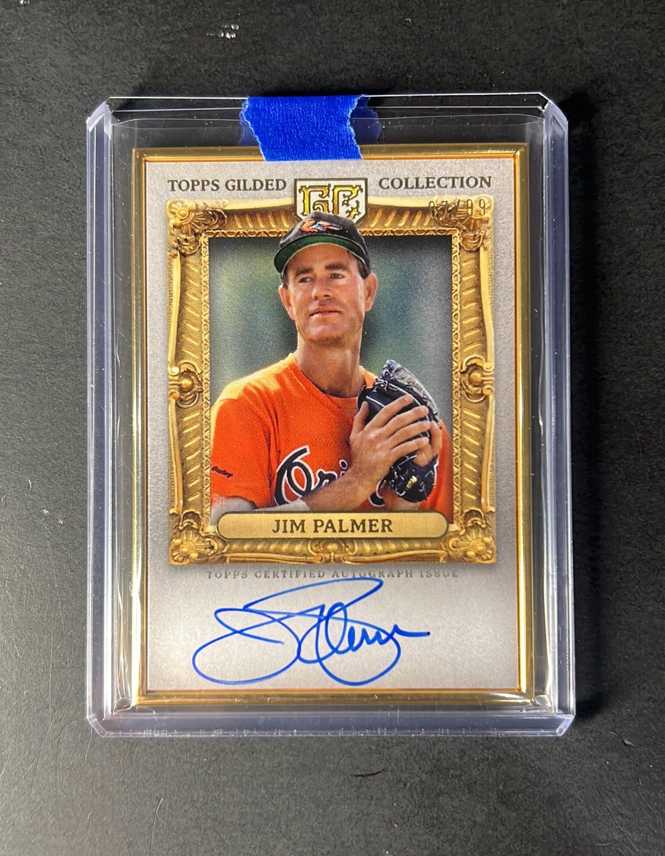 phillycardboard's tweet image. $25

Jim Palmer Topps Gilded Collection Gold Framed auto

#PCstacks
Stack til FRIDAY - Check out anytime-
Shipping In bio