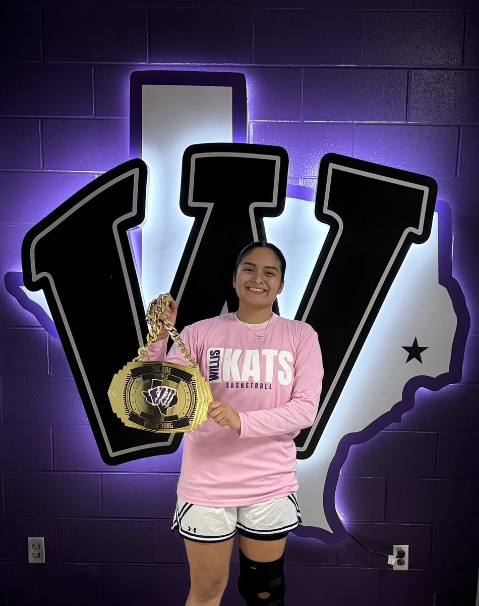 LADYKATS WIN

FINAL SCORE

Willis 56
Benjamin Davis 29

Player of the Game: Sofia Dominguez (Junior) 13 pts🏀🔥