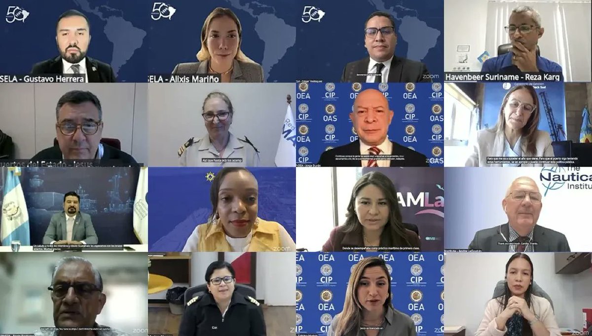 SELAInforma's tweet image. 🚢 #SELA, @RedMAMLa y CIP-OEA impulsan estrategias para la sostenibilidad, inclusión y equidad de género en el sector portuario de América Latina y el Caribe 🌎

🌐 Lee la nota de prensa 👉 sela.org/sela-impulsa-e…

🌎 ¡Más y Mejor Integración! 🫂 @MAE_Haiti 🇭🇹 @CancilleriaCol 🇨🇴…