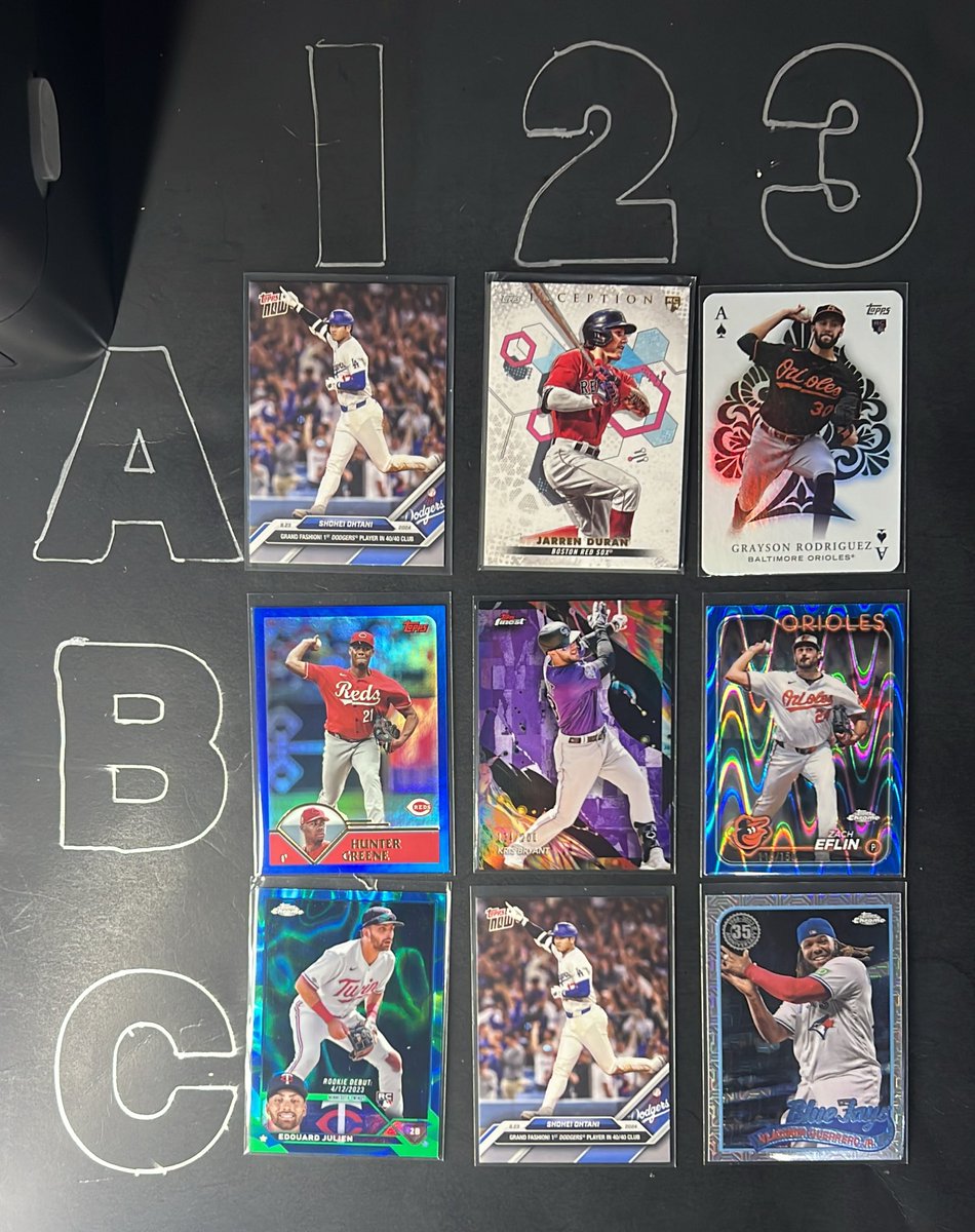 phillycardboard's tweet image. $3 each

Greene /199
Bryant /200
Eflin /150
Julien RC /125

#PCstacks
Stack til FRIDAY - Check out anytime-
Shipping In bio